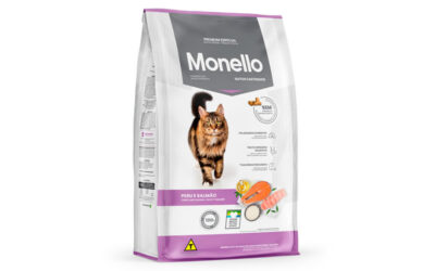 Ração Monello para Gatos Castrados Sabor Peru e Salmão 10,1 kg